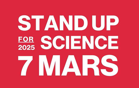 Stand up for science - 7 mars 2025