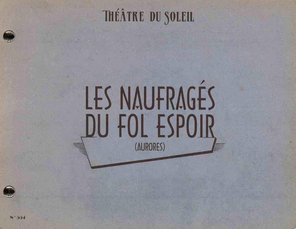 livre Les Naufragés du Fol Espoir (Aurores) en français