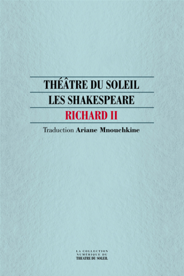 livre Richard II en français