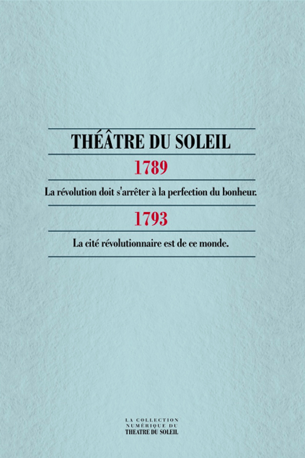livre 1789 - 1793 en français