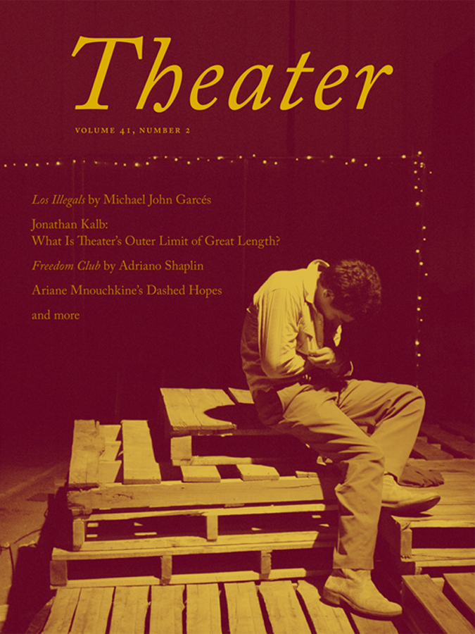 livre Theater Magazine en anglais