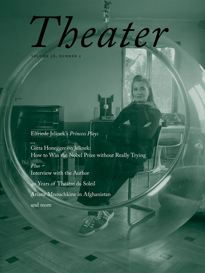 livre Theater Magazine  en anglais